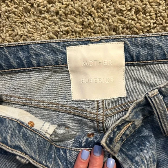 Mother wide leg crop Jean - Picture 2 of 5